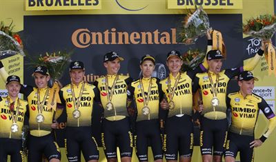 Team Jumbo-Visma with superior opening weekend in the Tour de France 2019