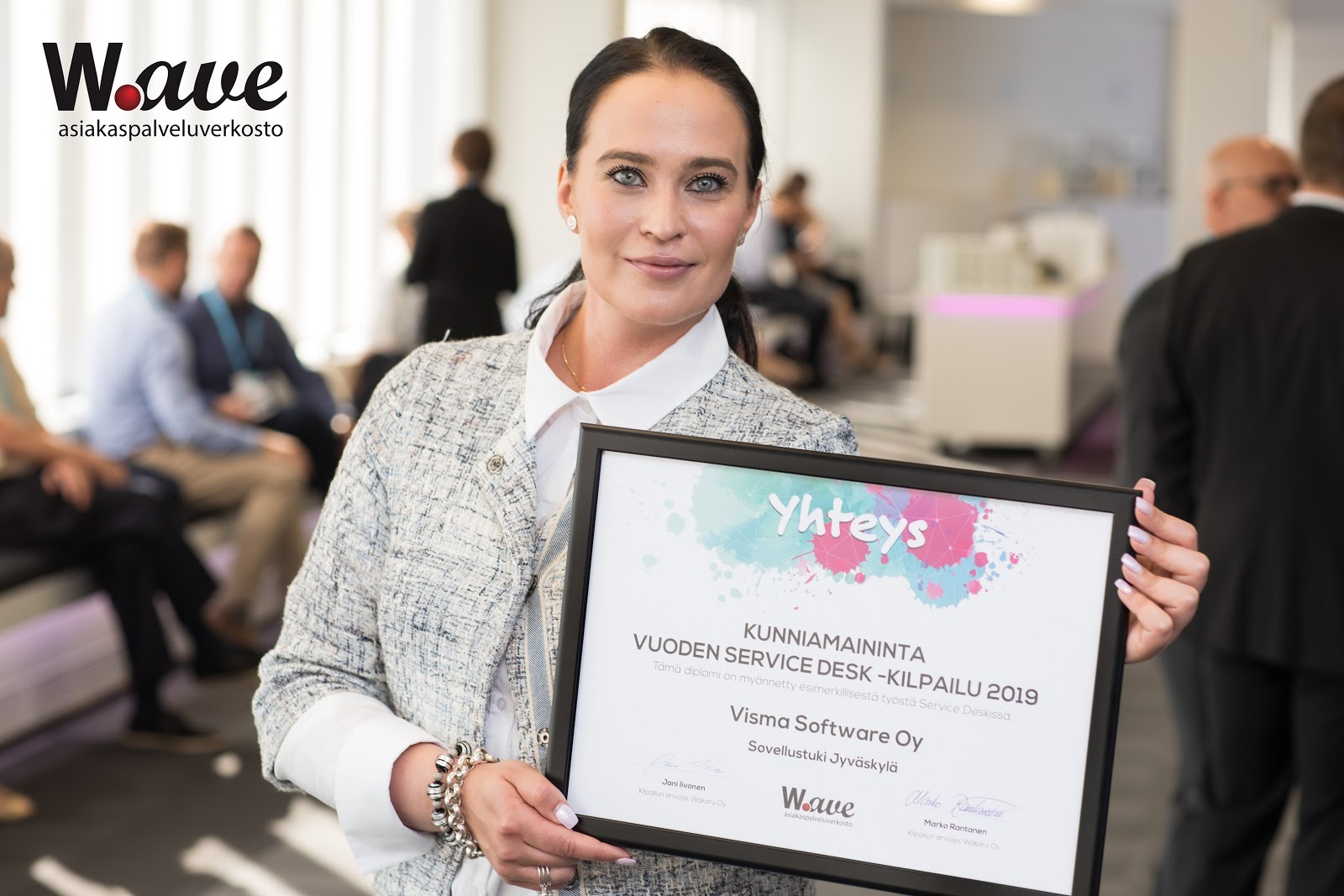 Visma Software Oy awarded second best service desk in Finland