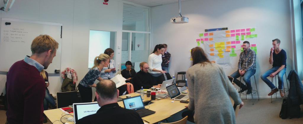 Introducing the UX Marathon - a practice of Lean UX in Visma