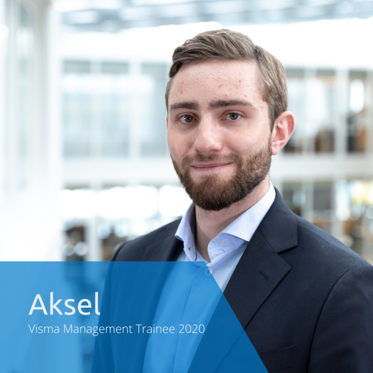 Get to know this year's Visma Management Trainees: Aksel