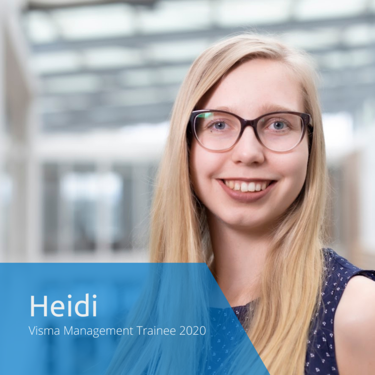 Get to know this year's Visma Management Trainees: Heidi