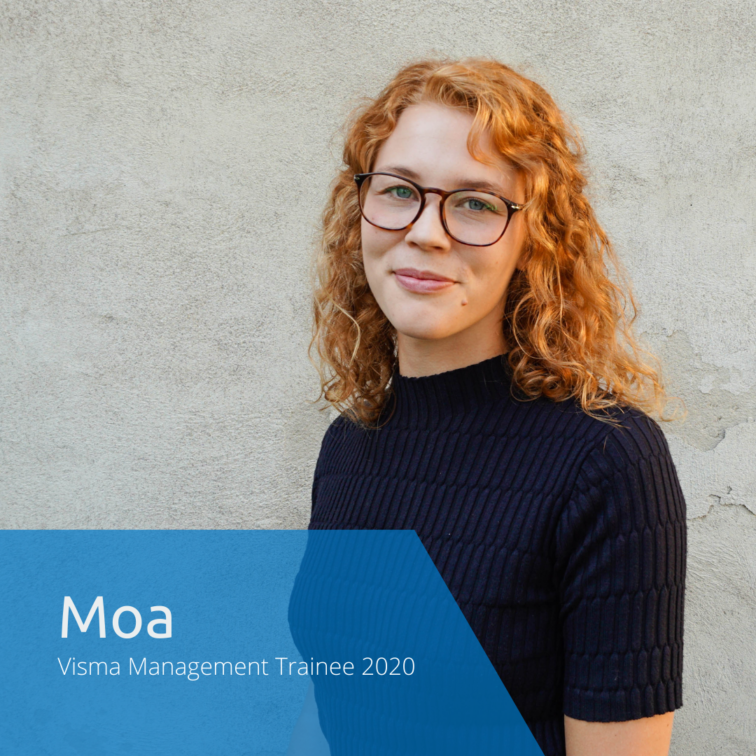 Get to know this year's Visma Management Trainees: Moa